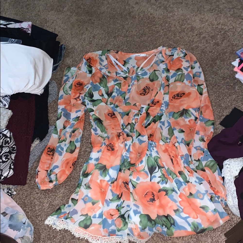 Floral romper